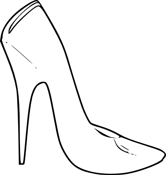 Shoe Outline - ClipArt Best