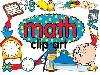 Math clip art set