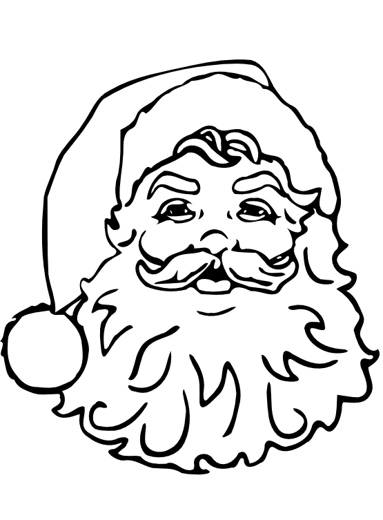 Father Christmas Black And White | quotes.