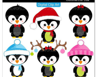 Santa Penguin Clipart | Clipart Panda - Free Clipart Images