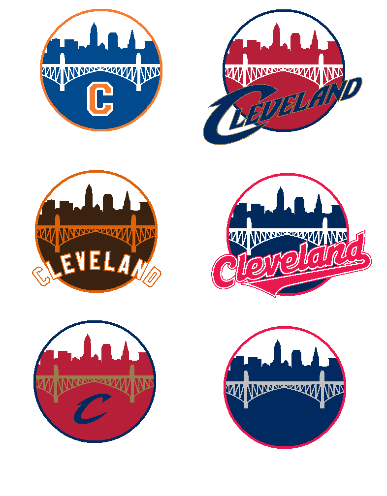 Cleveland Skyline Silhouette - Concepts - Chris Creamer's Sports ...