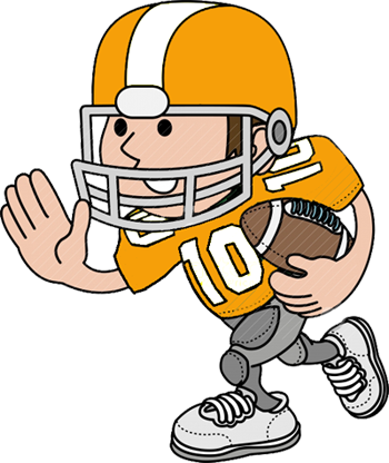 football player clip art 15 | Clipart Panda - Free Clipart Images