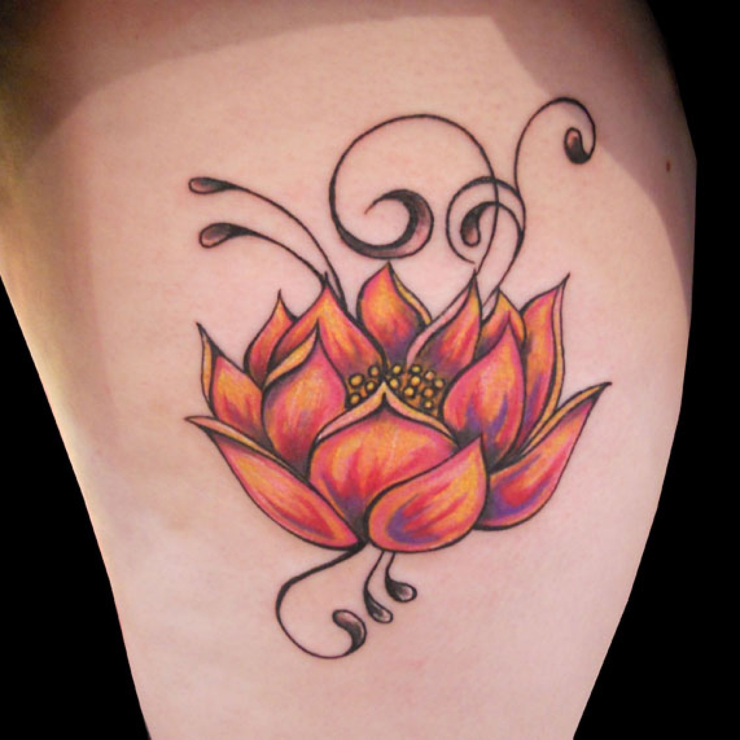 Cool Lotus Flower Tattoo Designs | Tattoo Art Club – Free Tattoo ...
