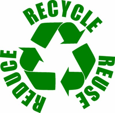 Reduce, reuse, recycle logo — University of Leicester