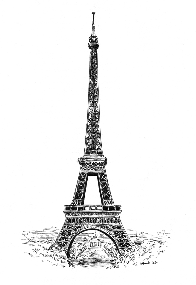 Eiffel Tower Tumblr Drawing - Gallery
