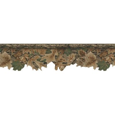 York Wallcoverings 6.75 in. Realtree Camouflage Border-WD4130B ...