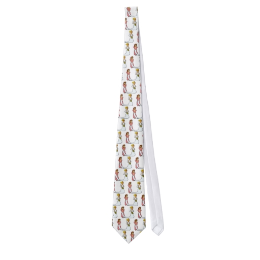 Bride And Maid Of Honor Cartoon Tie | Zazzle - Cliparts.co