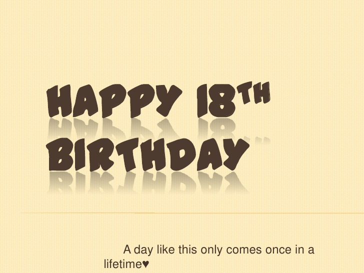 Happy 18th Birthday Thelma