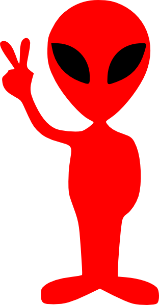 Red Alien - ClipArt Best