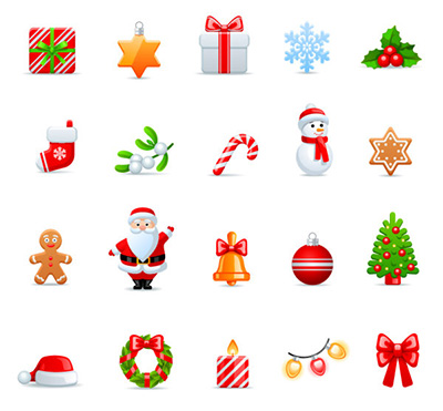 40 of the Best Free & Premium Christmas/Holiday Icon Sets | Evohosting