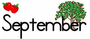 September Calendar Clip Art - Gallery