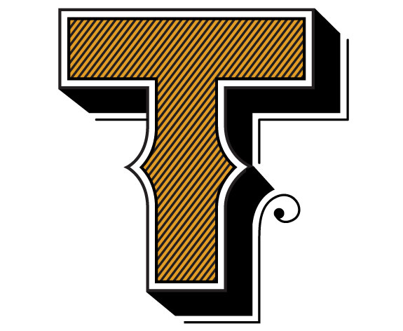 T | Daily Drop Cap