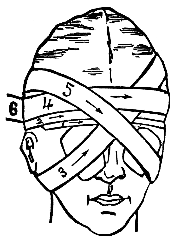 Facial Bandage | ClipArt ETC