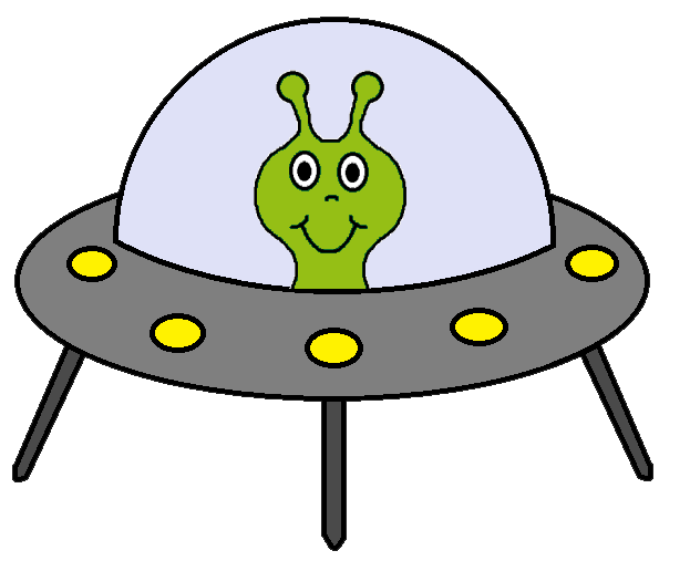 Alien Spaceship Clipart - ClipArt Best