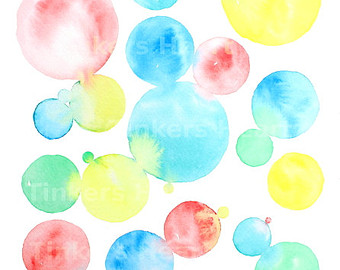 Popular items for watercolor clipart on Etsy