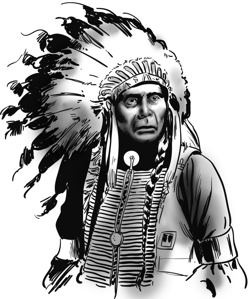 American Indian Chief Drawing Images & Pictures - Becuo
