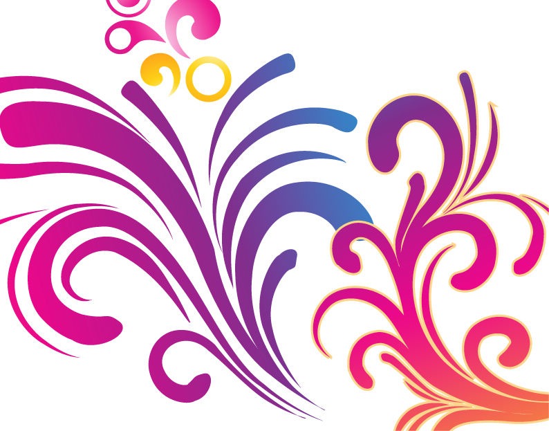 Colorful Swirls Background | Free Vector Graphics | All Free Web ...