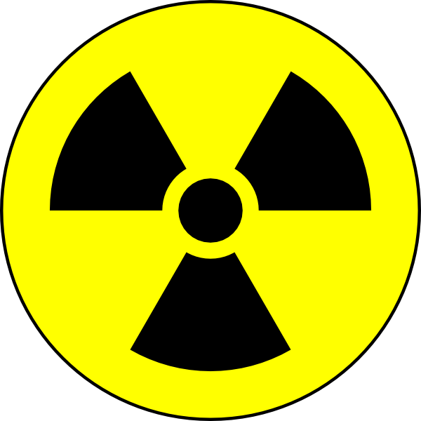 Radioactive Danger Symbol clip art - vector clip art online ...