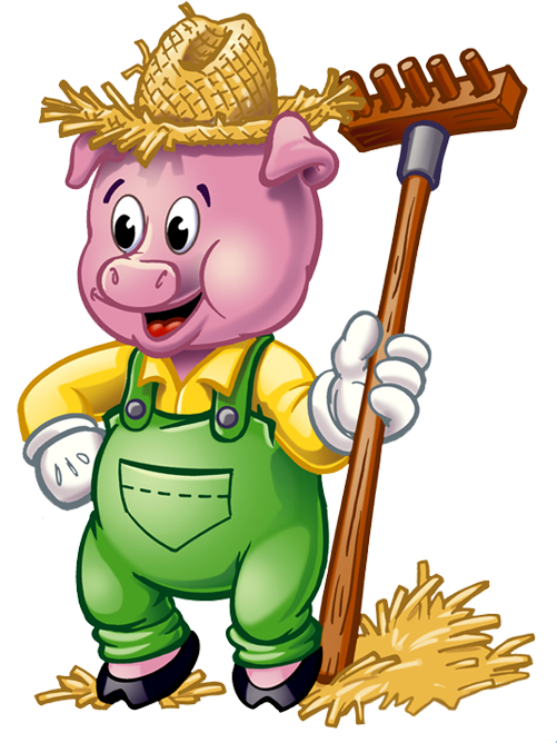 Printable Clipart Three Little Pigs