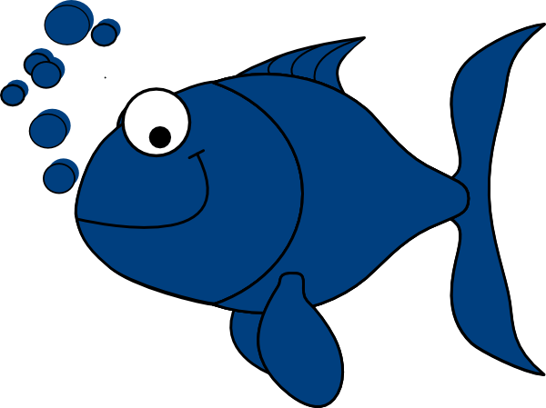 Cartoon Blue Fish - ClipArt Best