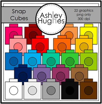 SNAP CUBES {GRAPHICS FOR COMMERCIAL USE} - TeachersPayTeachers.
