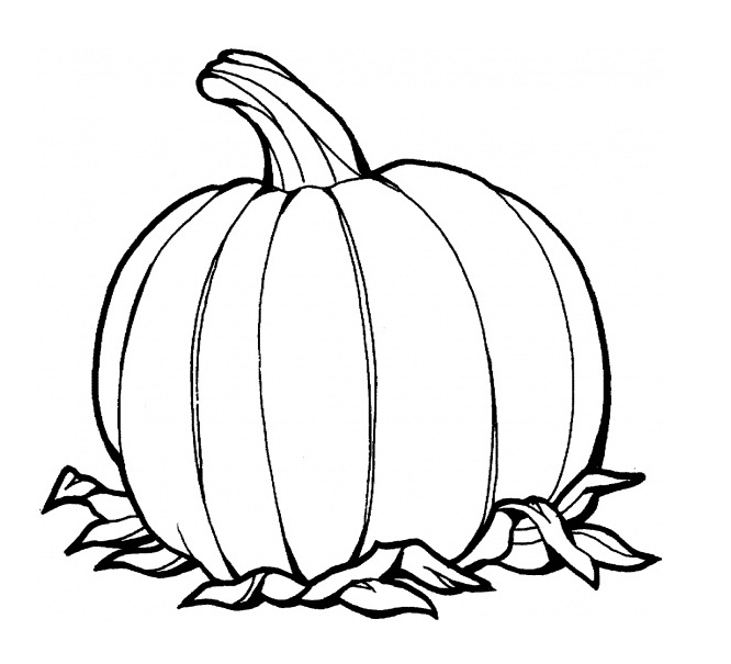 Pumpkin Coloring Pages (9) | Coloring Kids