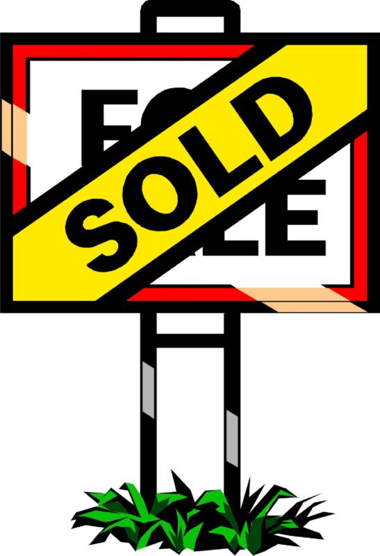 Pix For > Sold House Sign Clipart