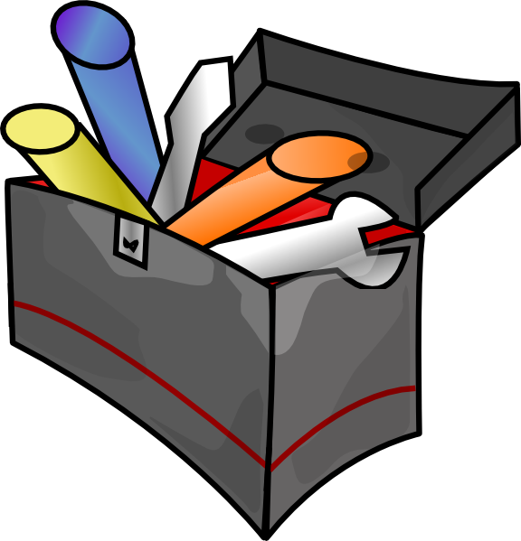 Tool Box clip art - vector clip art online, royalty free & public ...