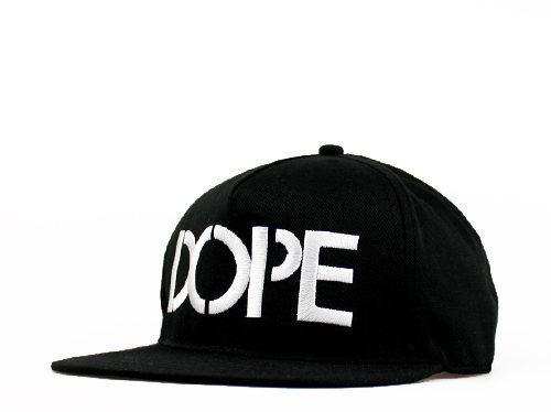 Dope Couture The Stencil Logo Snapback - Black New Era Caps ...