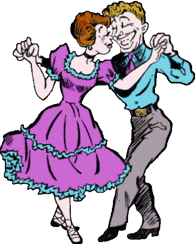 Square Dancing Clipart 010111» Vector Clip Art