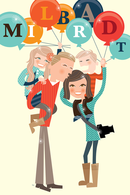 giveaway | happy family + organic bloom = fun! | Bismarck's ...