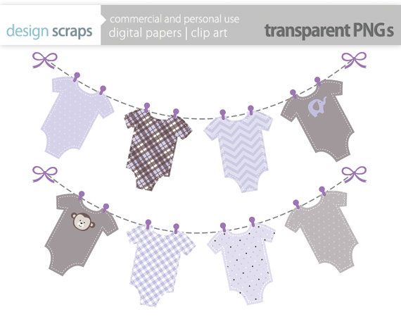 baby girl banner clip art graphics, purple t-shirt baby shower ...