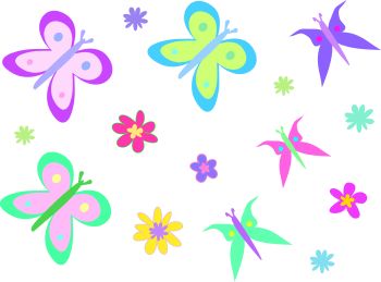clip-art-butterflies-and- ...