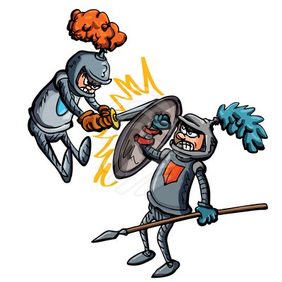 Cartoon Pictures Of People Fighting - ClipArt Best