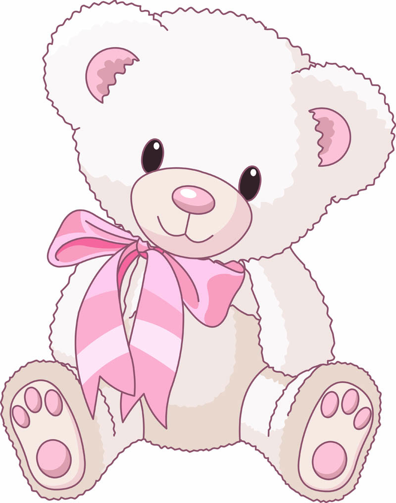 Cute cartoon teddy bear vector material 2 | Free download Web
