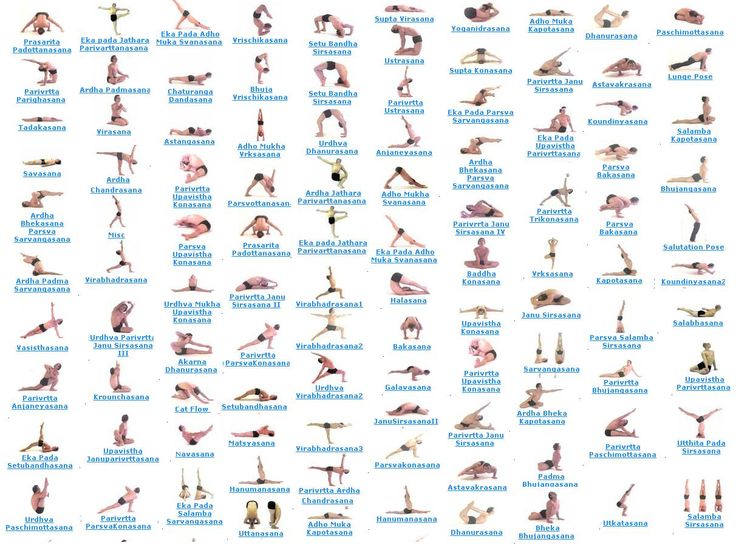 Health #Infographics - Yoga Poses With Names #Infografia | Just do ...