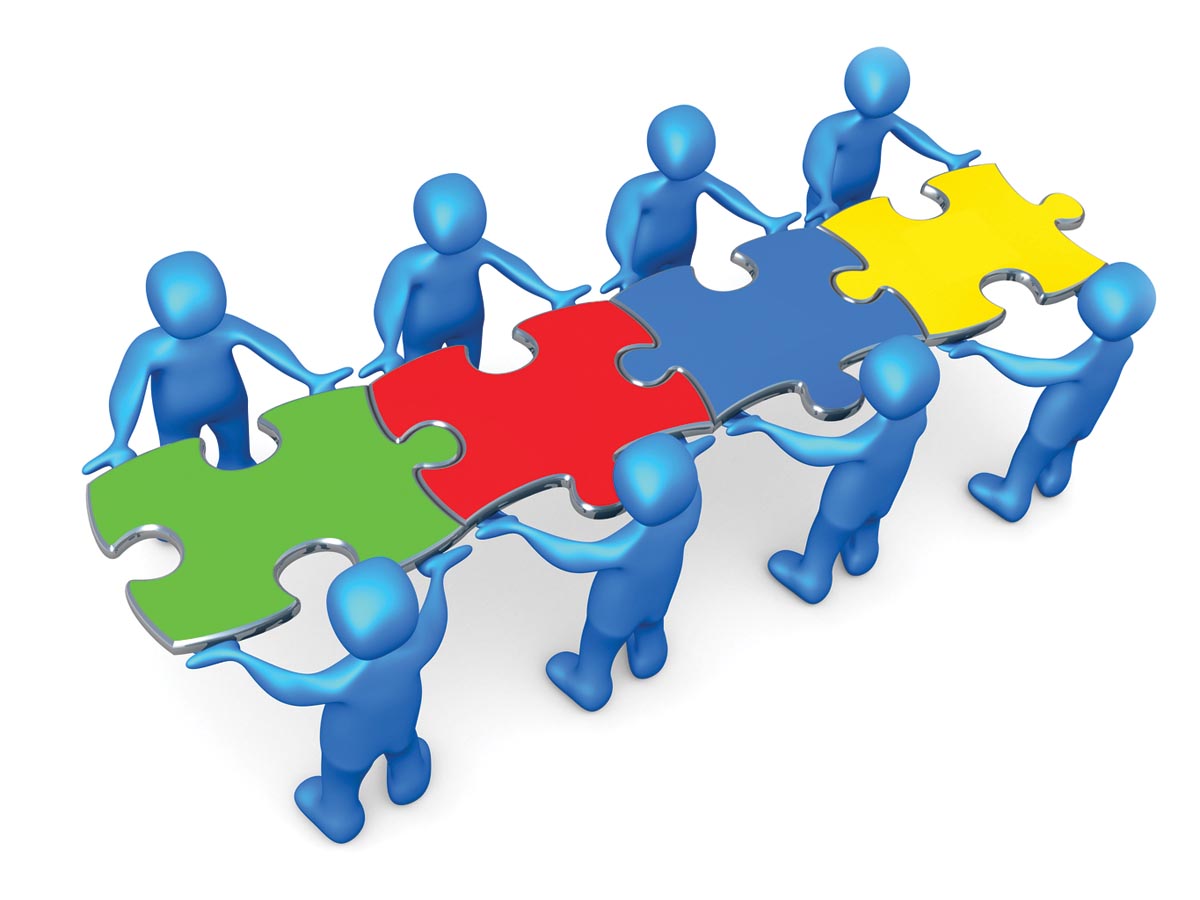 People Working Together As A Team Clipart - Free Clipart