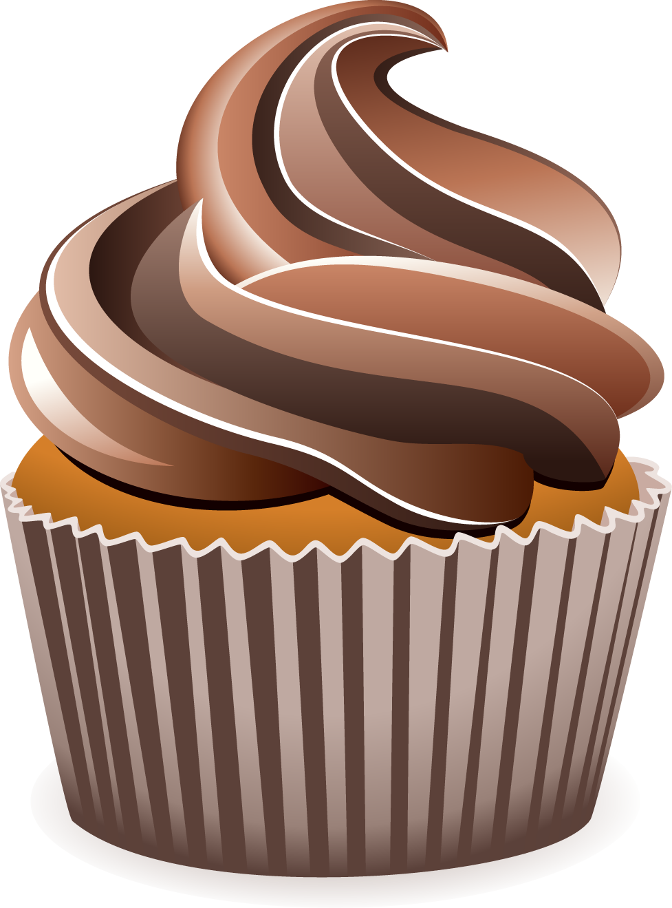 DeviantArt: More Like Chocolate Cupcake Png by MaddieLovesSelly