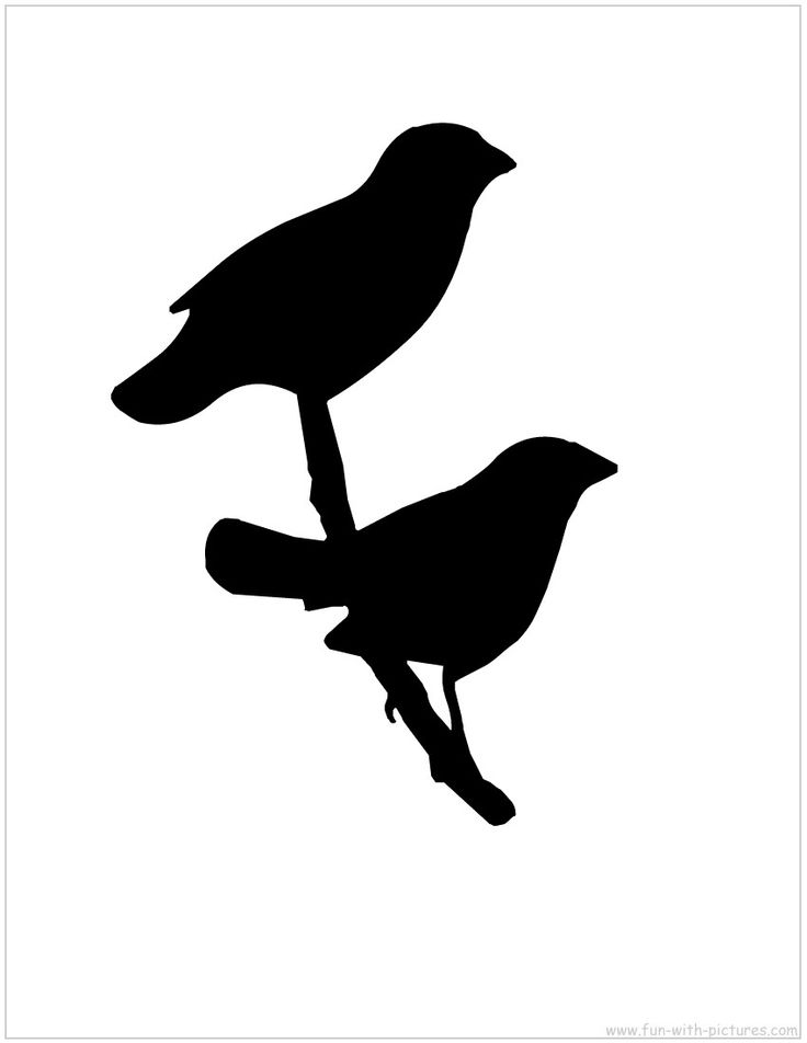 Bird Silhouette printable | Everything | Pinterest