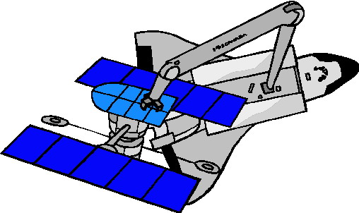 Clip Art - Clip art satellite 023406