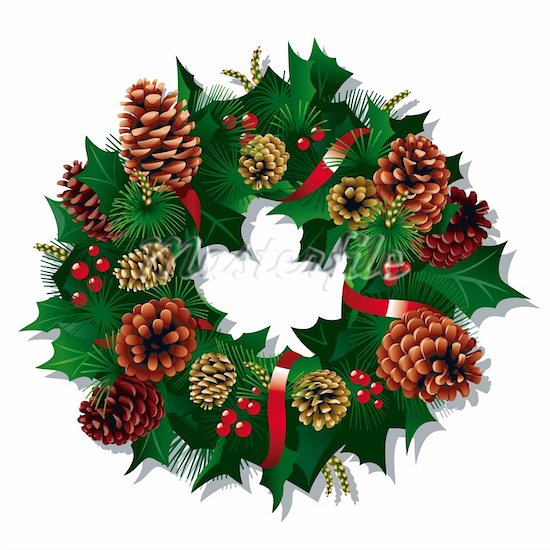 Clipart Christmas Garland | Clipart Panda - Free Clipart Images
