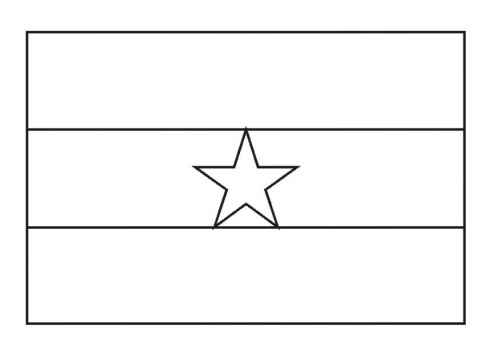 Panama Flag Coloring Page - Cliparts.co