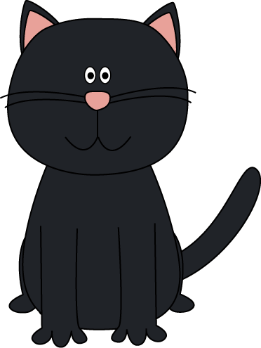 Black Cat Clip Art - Black Cat Image