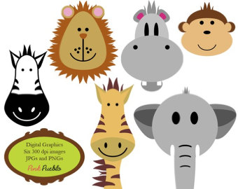 Baby Jungle Animal Clipart - ClipArt Best