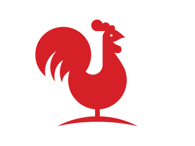 Dribbble - Rooster illustration by Carlos Fernandez