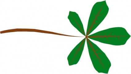 Palmate Leaf Lobed clip art - Download free Other vectors