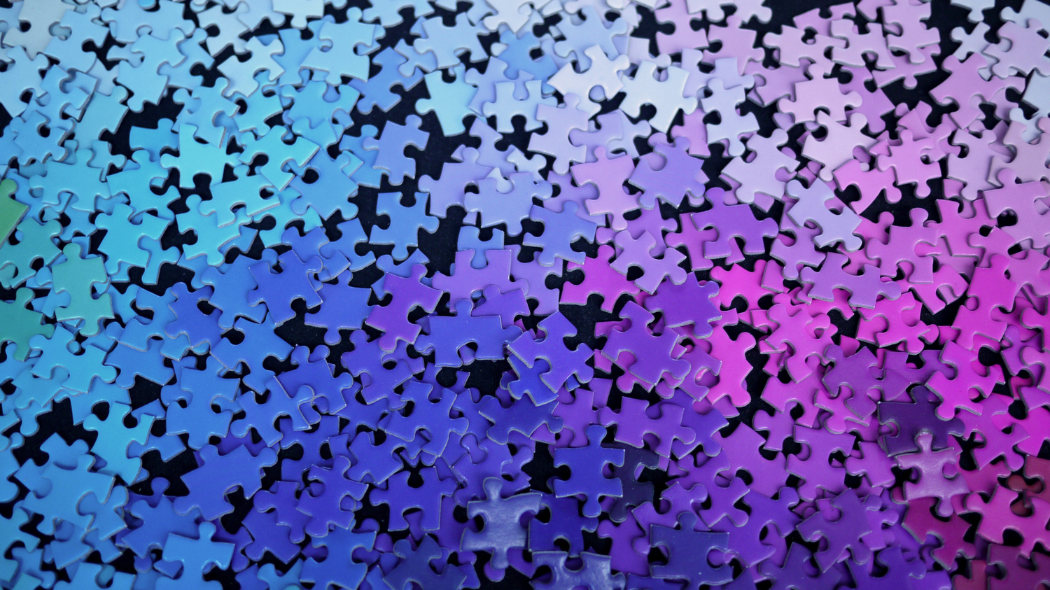 A 1,000-piece CMYK Color Gamut Jigsaw Puzzle by Clemens Habicht ...