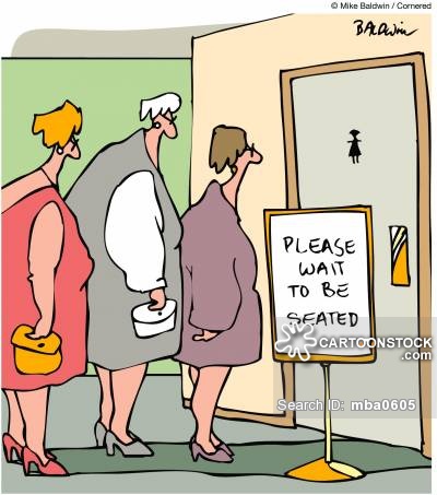 Women's Toilets Cartoons and Comics - funny pictures from CartoonStock