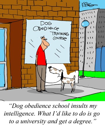 Dog Cartoons - Cartoons about people, dogs, cats and pets. - Oz ...