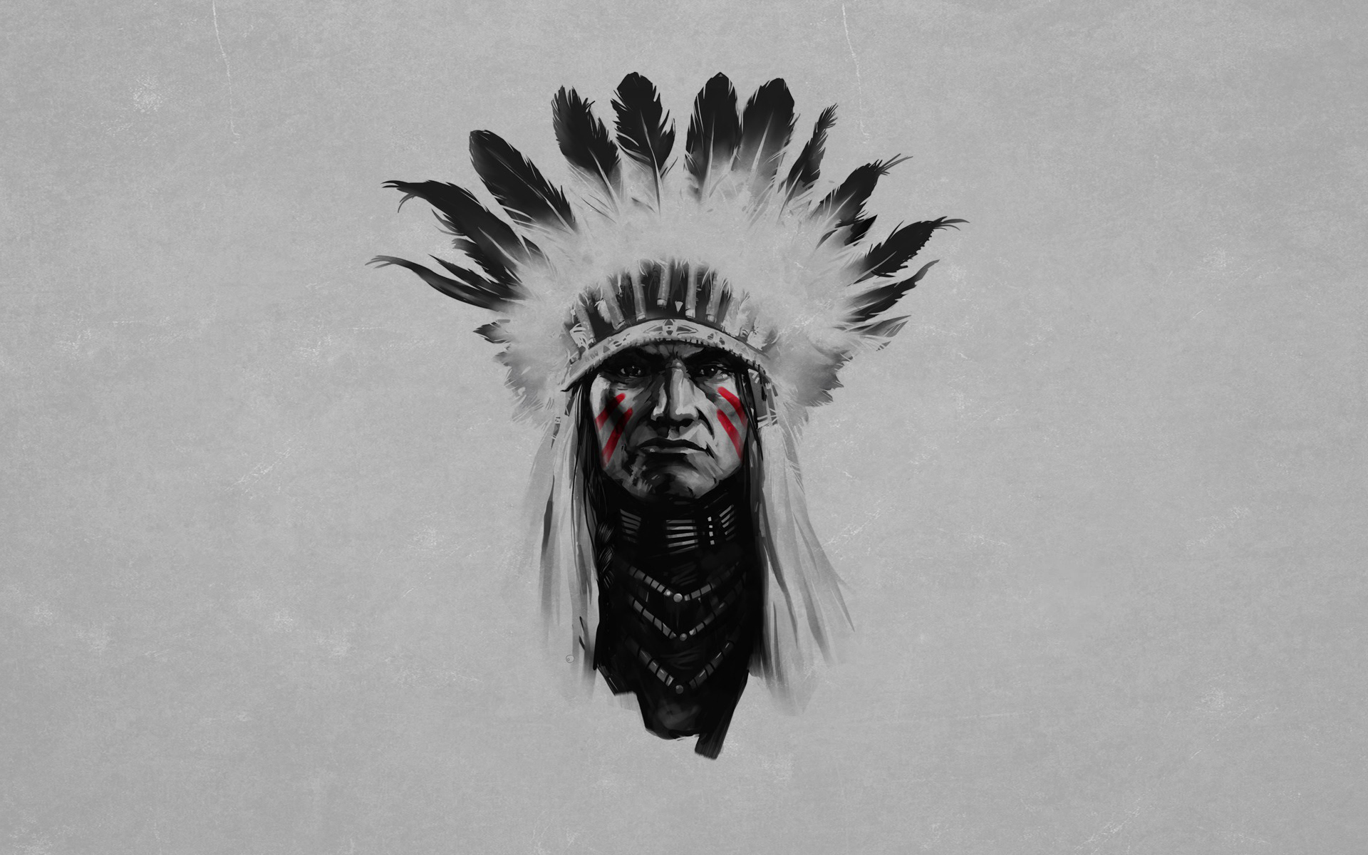 Indian Chief Head #7024203